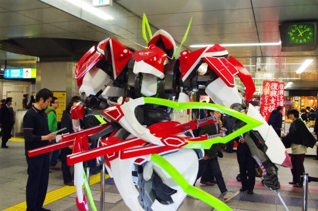 The Concourse of Akihabara Station Is Now a Place for New Anime Promotions! 5