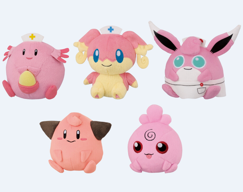 Pokémon XY Plump, Round Plushies - Rescue (5 to collect) [Releasing late January 2015] 1