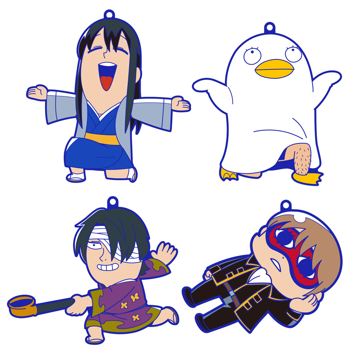 Gintama Mascots Featuring Okawa Bukubu’s Super Deformed Illustrations Released! 8