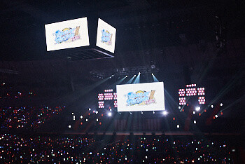 Stage before the event started 6