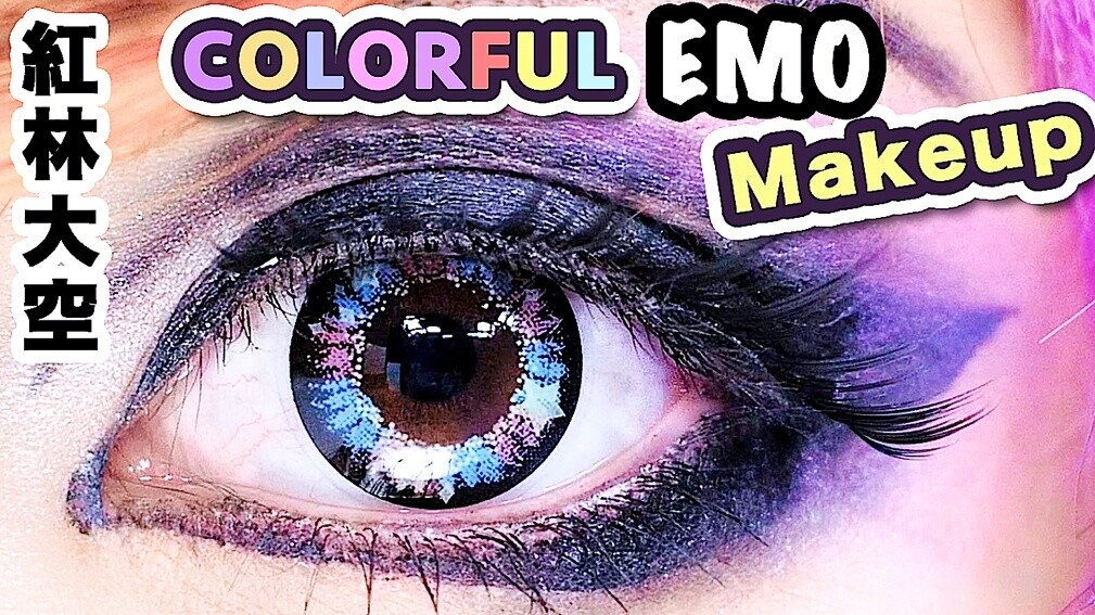 Haruka Kurebayashi Shows Fans How to Rock Colorful Emo Makeup with New Video on WAO-RYU! TV! 0
