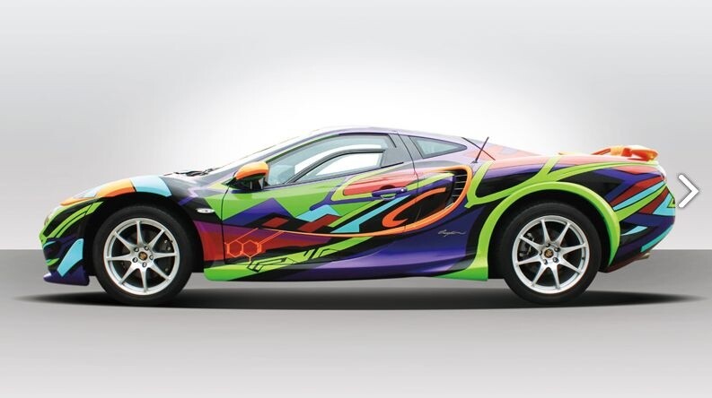 Collaboration Car Between Legendary Super Car Orochi and *Evangelion*! Priced at 16 Million JPY 0