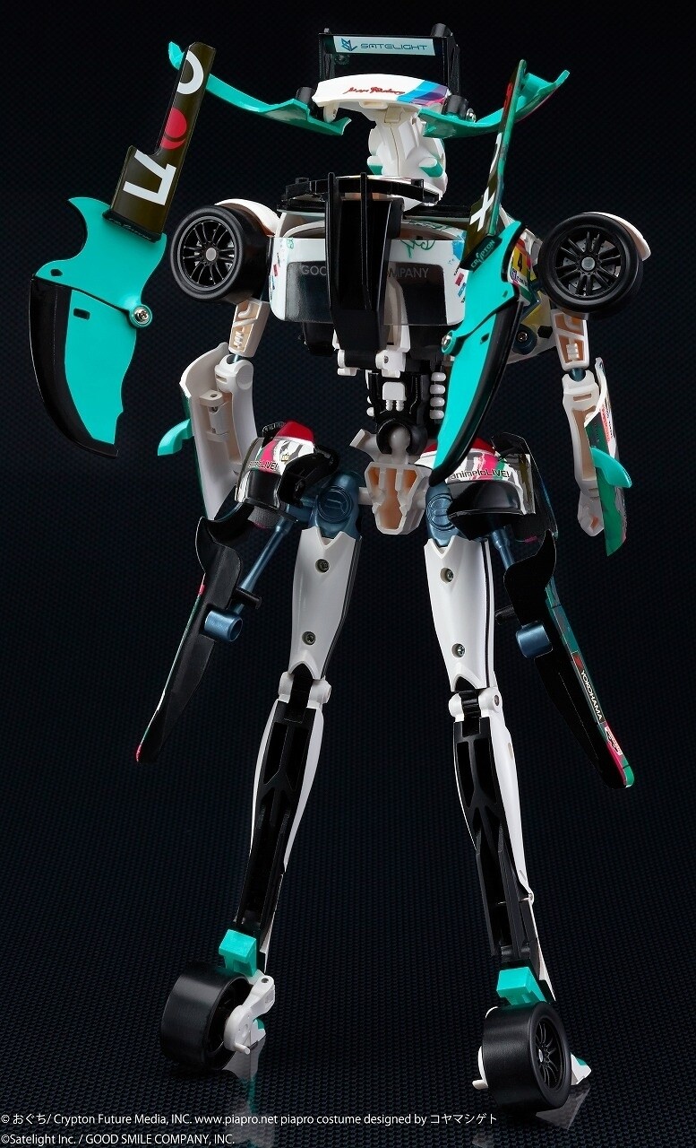 Hatsune Miku Becomes a Racing Car! Pre-Orders Begin for Transforming Robot “GearTribe Hatsune Miku GT Project 2014 Ver.” 2