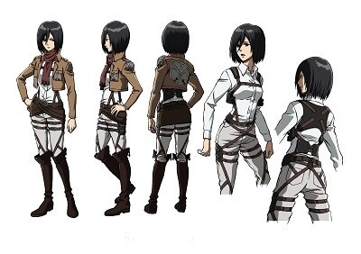 Mikasa © Hajime Isayama, Kodansha Ltd. / Attack on Titan Production Committee 2
