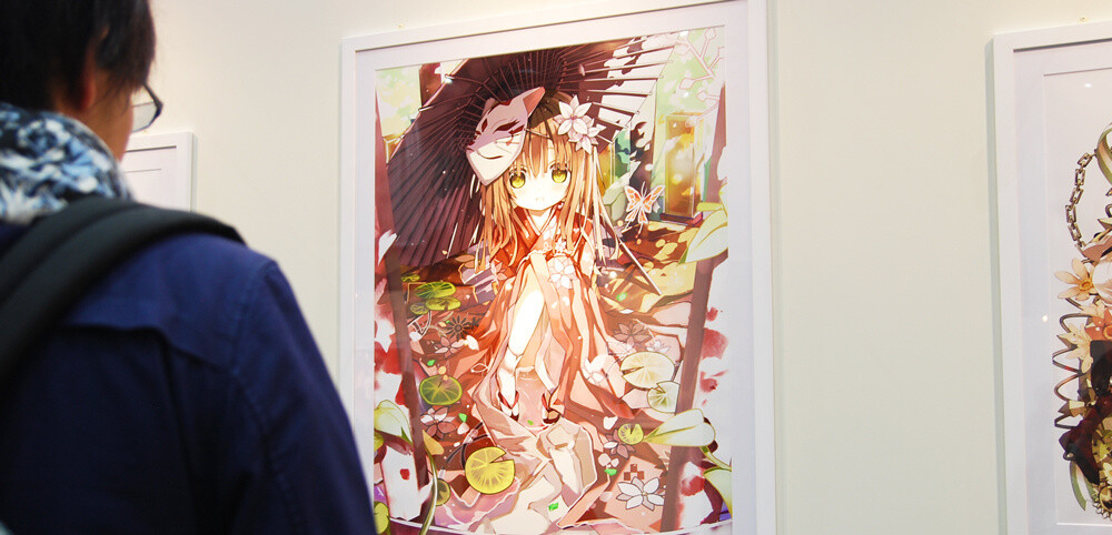 100 Popular Artists Draw “Kawaii” - Eshi 100 Exhibit Report 2
