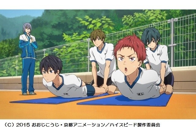 New Screenshots from “High Speed” Movie Show Haruka and Makoto in Middle School 4