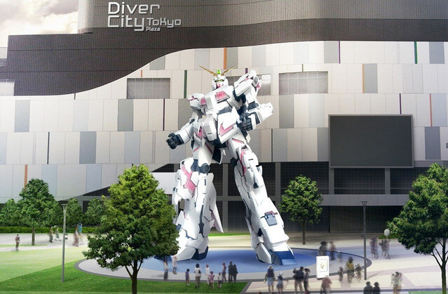 Odaiba's Life-Sized Gundam Now a Bigger and Better Unicorn Gundam! 0