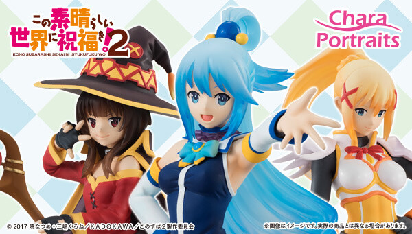 New Anime Konosuba Aqua & Darkness & Megumin limited Metal Badge