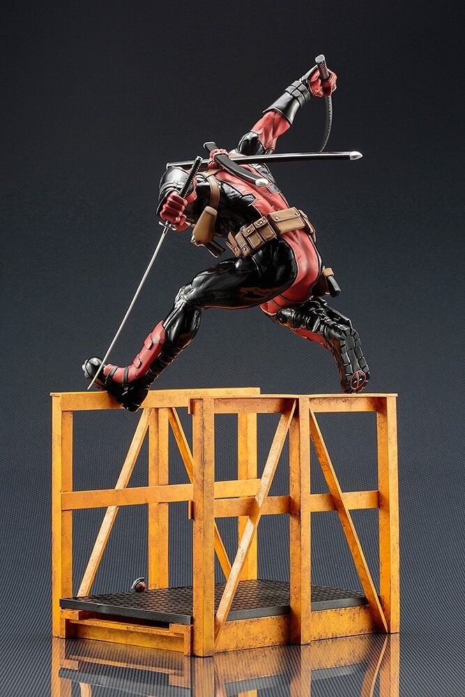 Kotobukiya Launches ArtFX Marvel Series with Fan-Favorite Antihero Deadpool! 3