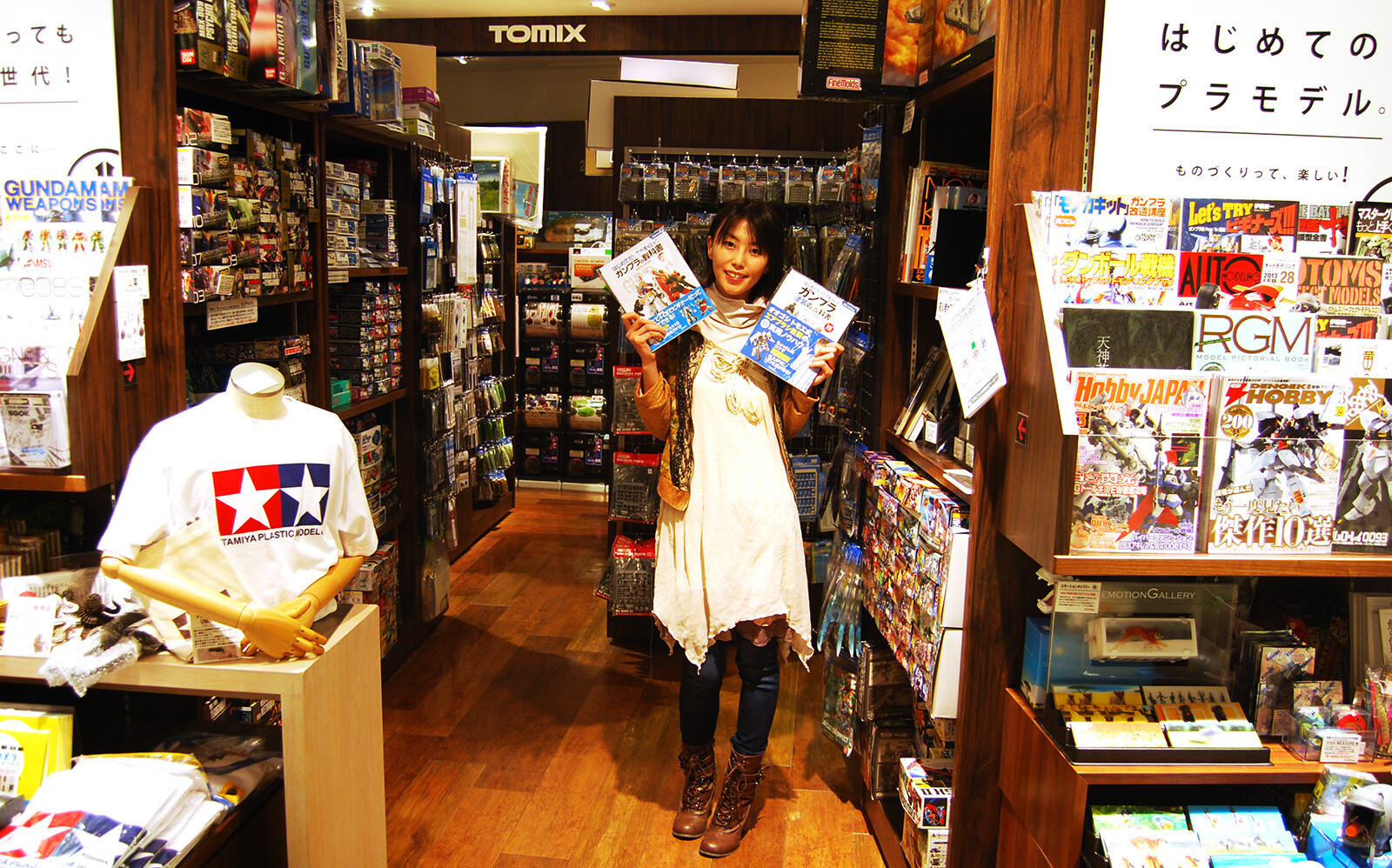 TOM Interviews Female Plastic Modeler Tomoe Ogoshi [2/3] 0