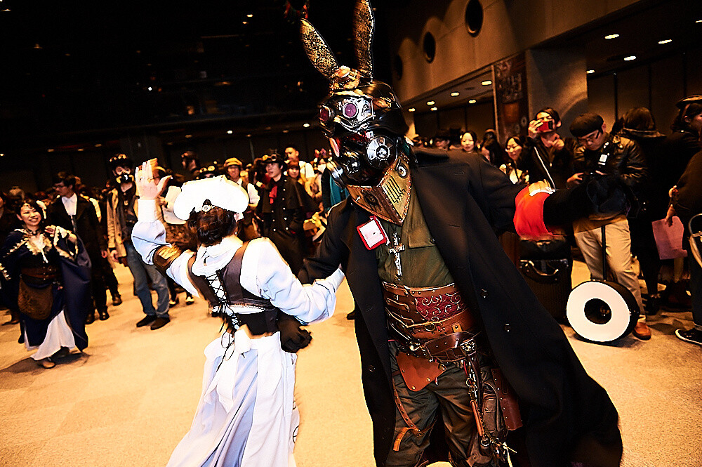 Steampunk and Traditional Kimono Unite at Steam Garden! [Photo Report] 75