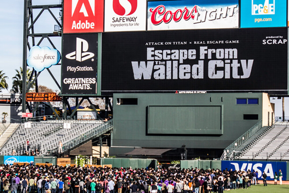 Join the Challenge of a Stadium Escape Game! 5,000 Attempts at AT&T Park, The Game is Coming to LA and NYC! 1