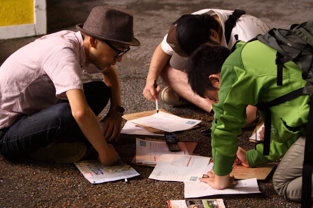 A scene from a previous Real Escape Game 1