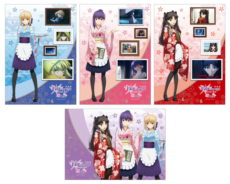 Newest Fate Collab Cafe Introduces Your Favorite Ladies in Cute Kimonos! 2