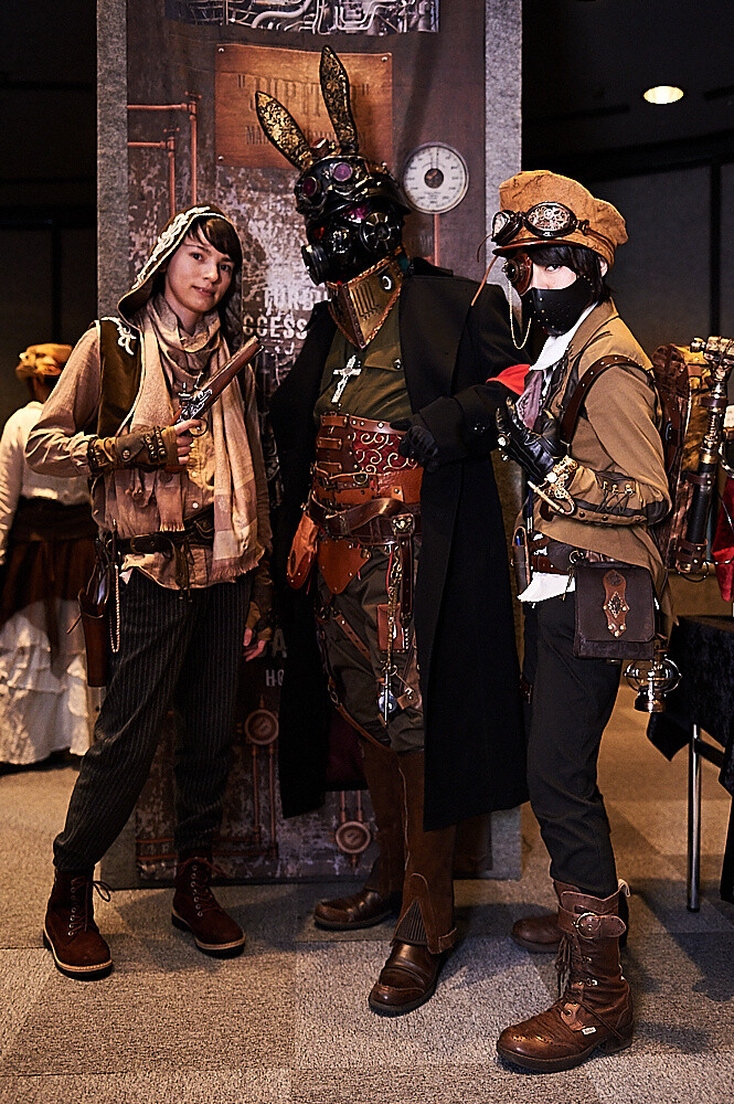 Steampunk and Traditional Kimono Unite at Steam Garden! [Photo Report] 29