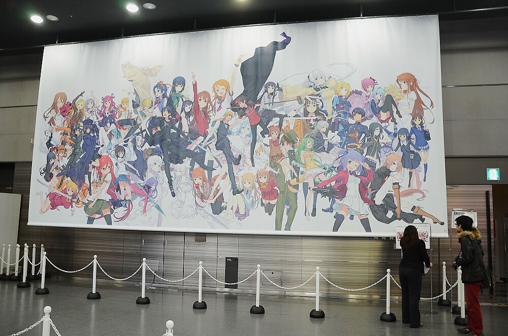 Fans Gather to Celebrate the 20th Anniversary of Well-Known Light Novel Label Dengeki Bunko! Huge Dengeki Bunko Winter Exhibit Event Report 18