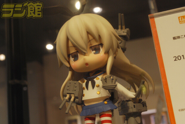 Sample Nendoroid Shimakaze from *Kan Colle* on Display at Guttetsu Cafe in Akihabara! 1