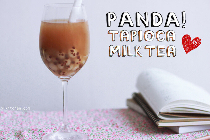 [Healthy Food for the Geeky Soul] Panda Tapioca Milk Tea with Panda Boba 9