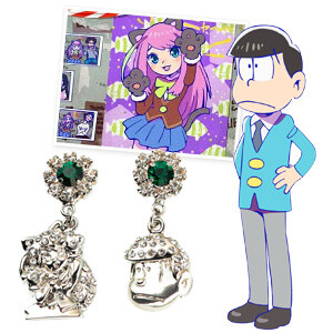 Osomatsu-san Brothers Reimagined for Gorgeous Earrings! 3