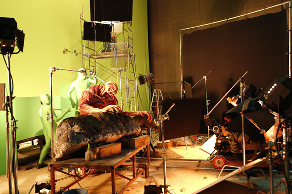 They even used real rocks in the photography. 2