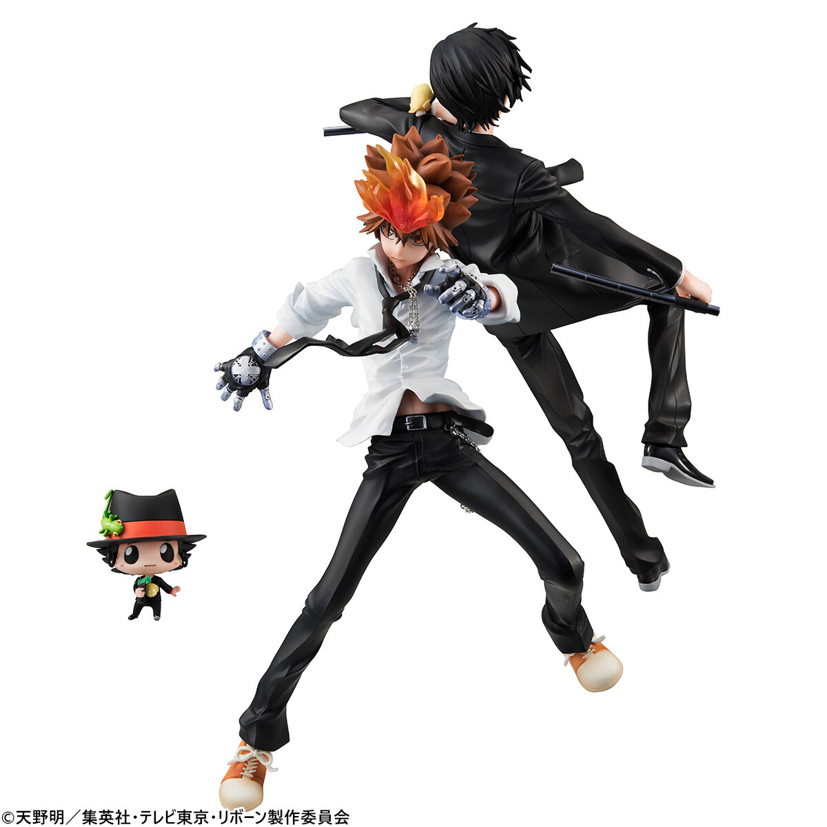 Tsuna & Hibari of Reborn! Face Off in G.E.M Series Figure Set 1