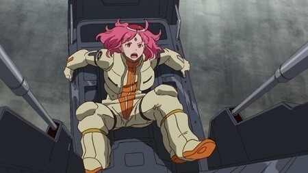 Taken from Ep. 15 of *Gundam Reconguista in G* © Sotsu Co. Ltd., Sunrise Inc., MBS 14
