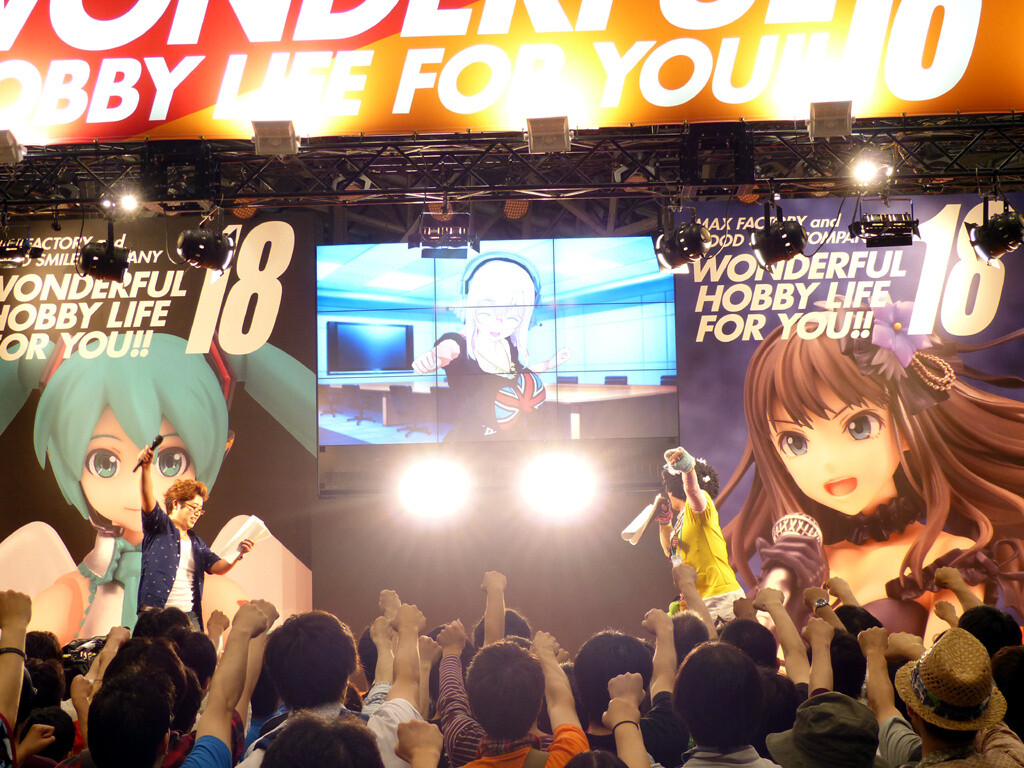 The stage event came to a close with everyone doing Sonico’s “Torya!” pose.  7