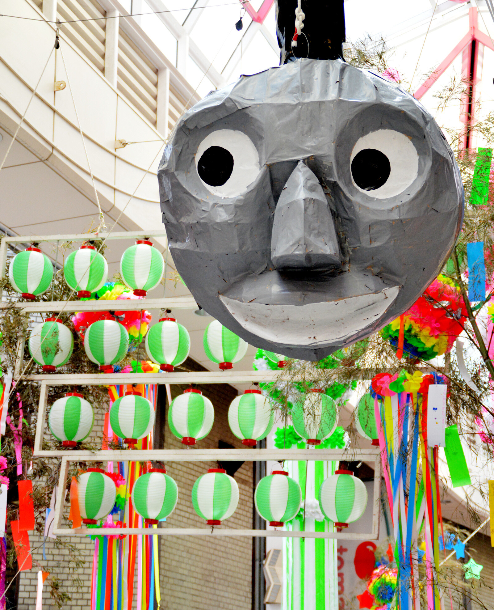 Asagaya Tanabata Festival Features Gigantic Paper Mache of Popular Anime Characters 13