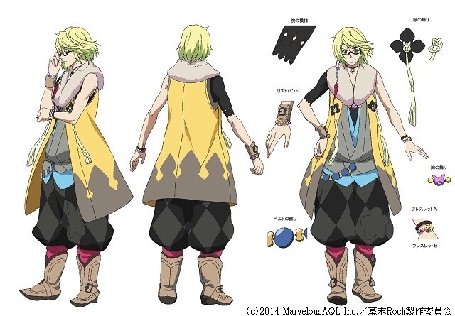 *Bakumatsu Rock* © 2014 MarvelousAQL Inc. / Bakumatsu Rock Production Committee 6