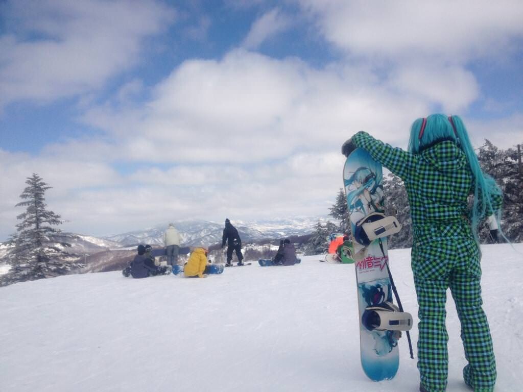 This Year's Trend is Itaita!? The Beautiful Characters Gracing the Slopes Are Drawing Eyes 3