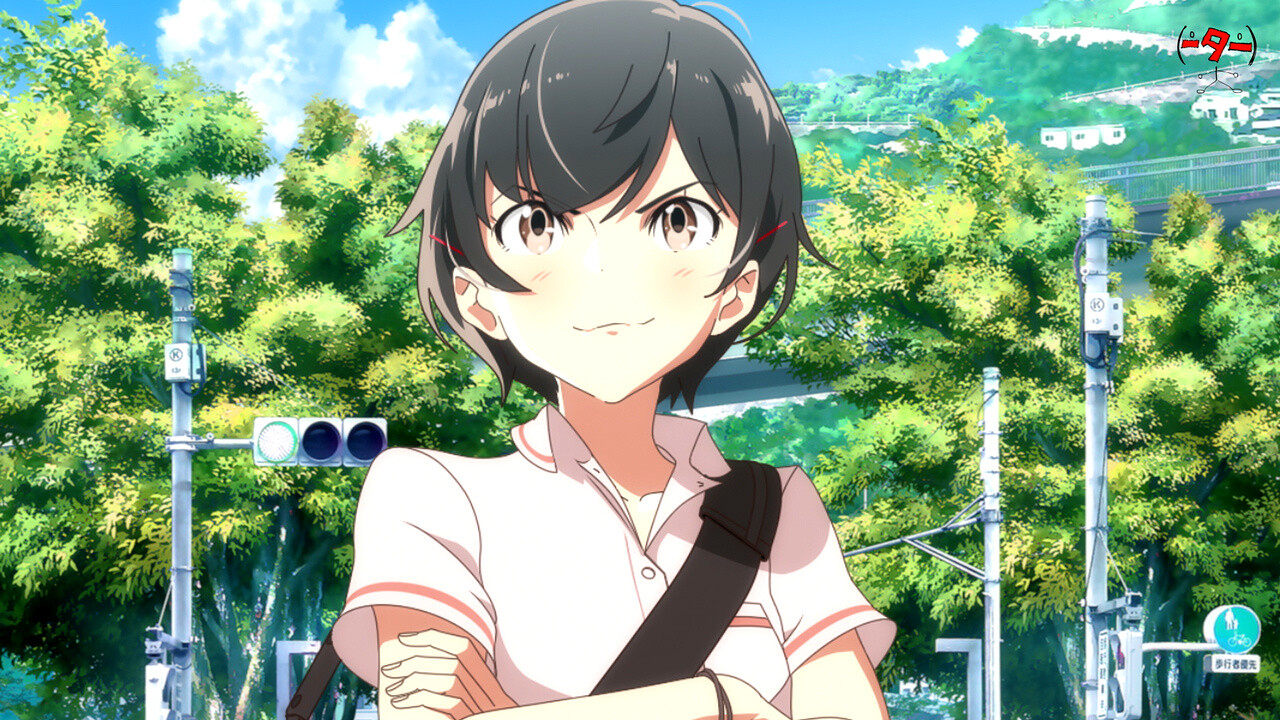 A High School Girl Climbs a Hill! High Quality Short Anime Releases! 3