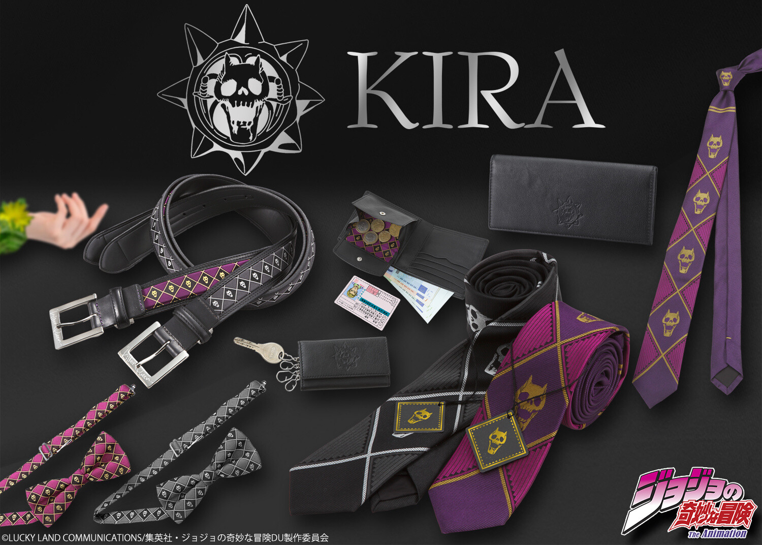 Skull Necktie & Other Everyday Items Inspired by Yoshikage Kira from JoJo’s Bizarre Adventure Available Now! 0