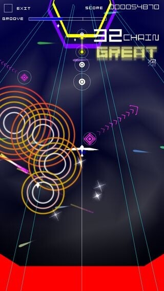 Enjoy Popular Idol Songs on “Groove Coaster Zero” 4