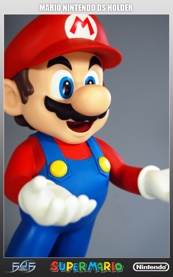 super mario ds holder statue