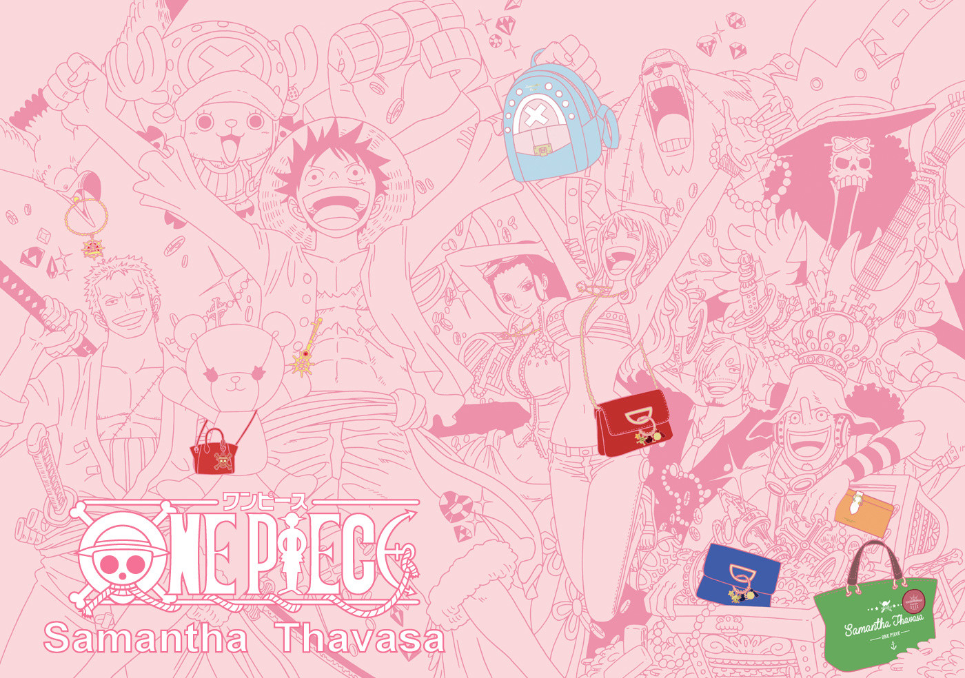 Ready Yourself for One Piece × Samantha Thavasa! | Product News