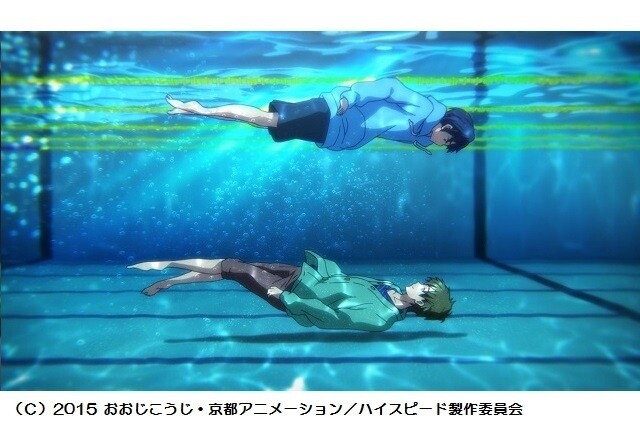 New Screenshots from “High Speed” Movie Show Haruka and Makoto in Middle School 3