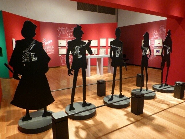 Monkey Punch’s “The World of Lupin III Exhibit” Held in Sakura 1