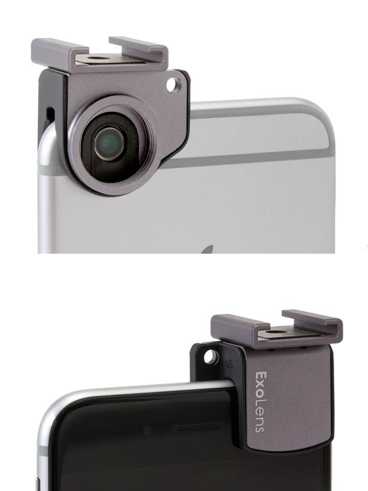 Front and back of mounted lens 1