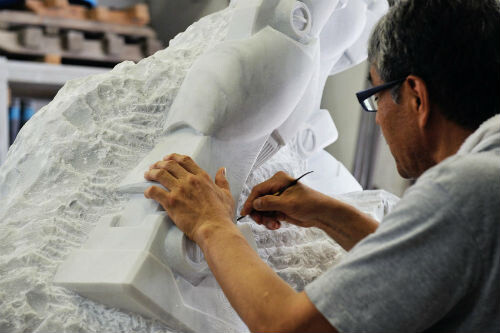 Marble Gundam Statue Exhibition to Be Held at the "Tokyo Gundam Project 2013 Summer Festa" 3