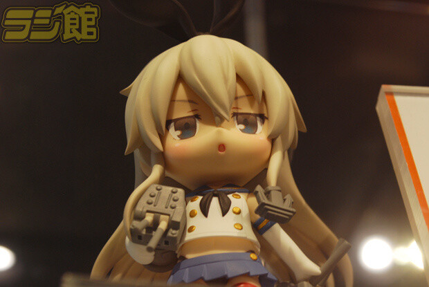 Sample Nendoroid Shimakaze from *Kan Colle* on Display at Guttetsu Cafe in Akihabara! 5