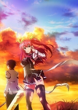 anime scenes 💕 on X: Ikki and Stella (Rakudai Kishi No Cavalry