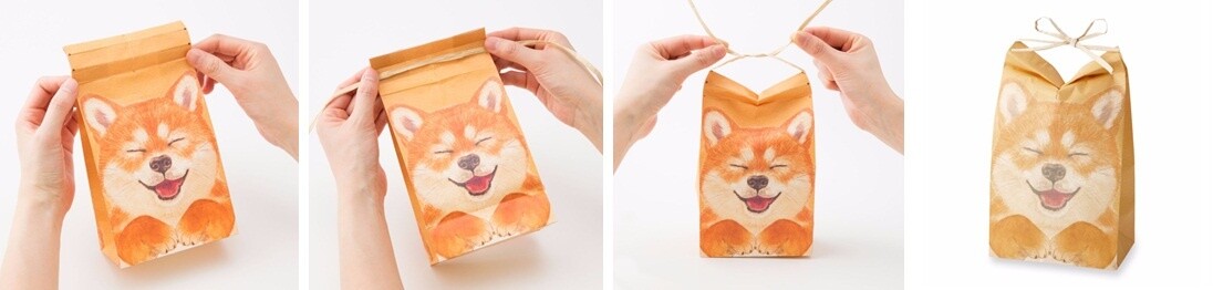 Cutest Packaging Ever -  Perky-Eared Shiba Inu Gift Bags! 3