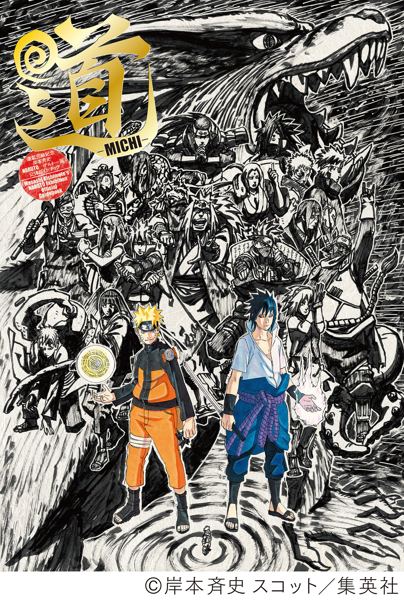 Official Guide Book Cover ©Masashi Scott Kishimoto / Shueisha Inc. 35