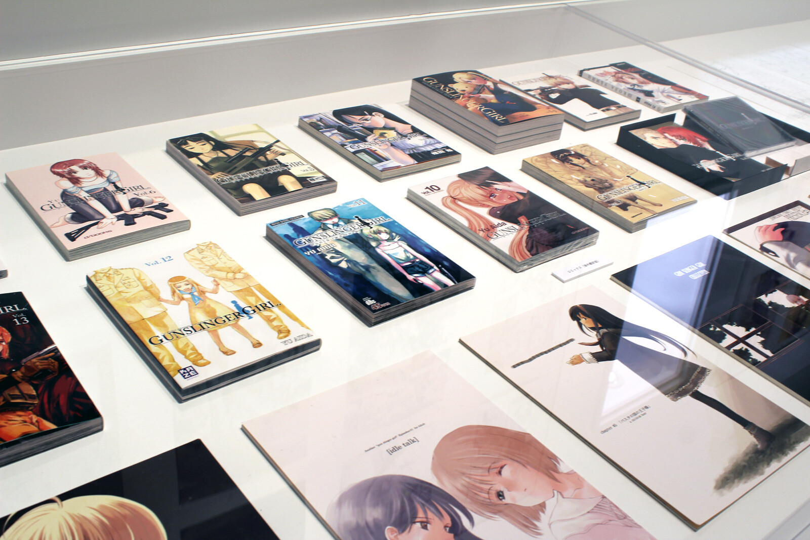 Excellence award in Manga division: "GUNSLINGER GIRL" by Yu Aida. 5