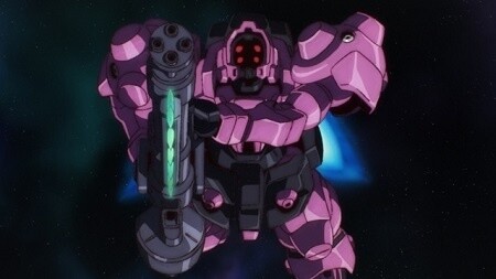 Taken from Ep. 15 of *Gundam Reconguista in G* © Sotsu Co. Ltd., Sunrise Inc., MBS 13