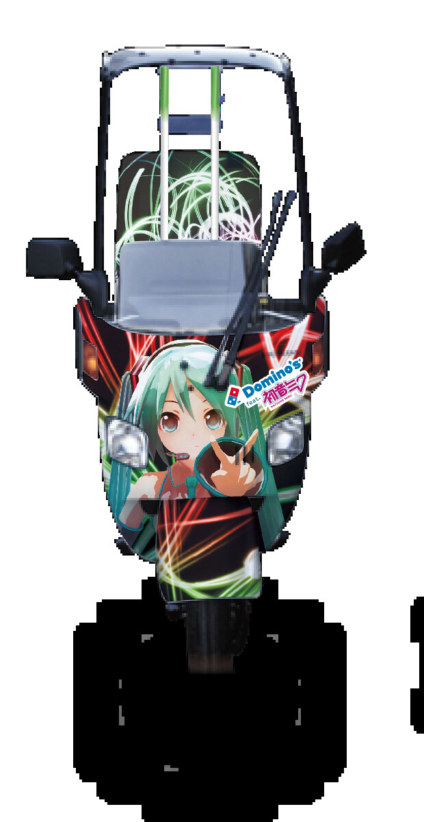 Domino’s Pizza delivery ita-bike (Ver. 2) 11