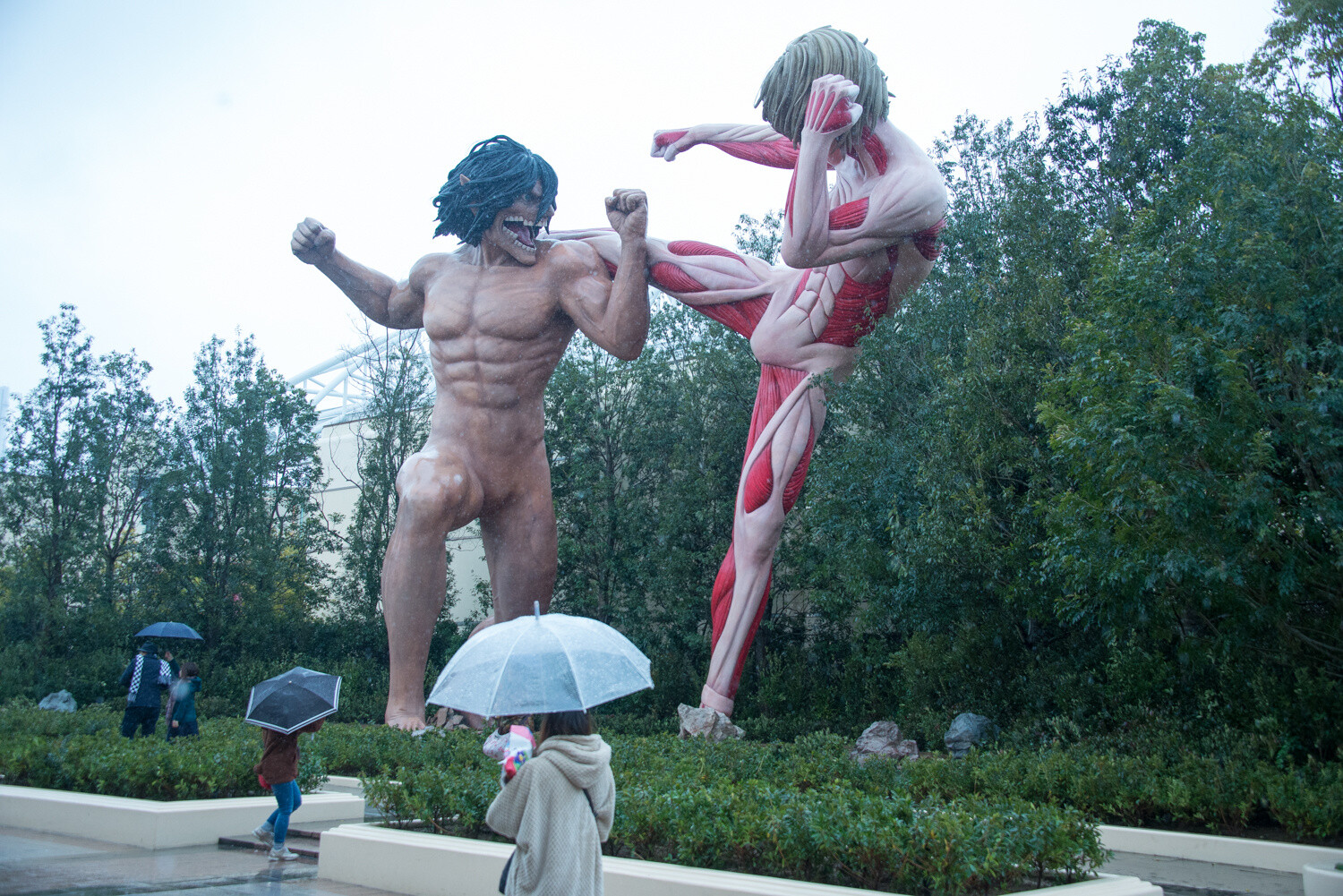 Inside the *Attack on Titan: The Real* area 7