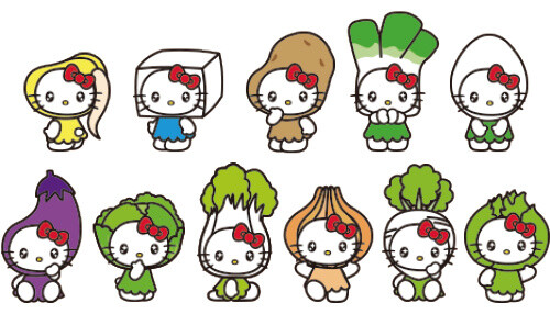 Starry-Eyed Hello Kitty! Just the Way They Look in Showa Girls’ Manga 1