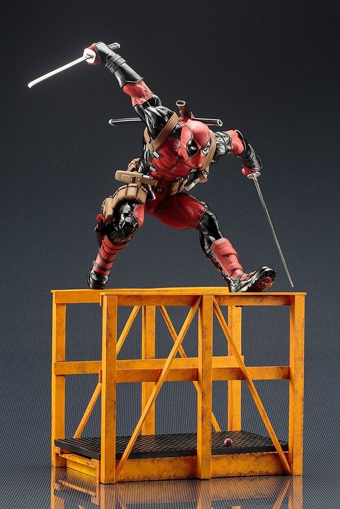 Kotobukiya Launches ArtFX Marvel Series with Fan-Favorite Antihero Deadpool! 9