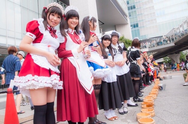 A Lovely Crowd of Maids Cool Down Akihabara! “Uchimizukko Big Gathering” Held! 0